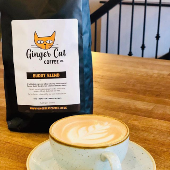 The Blue Bicycle - Ginger Cat Coffee